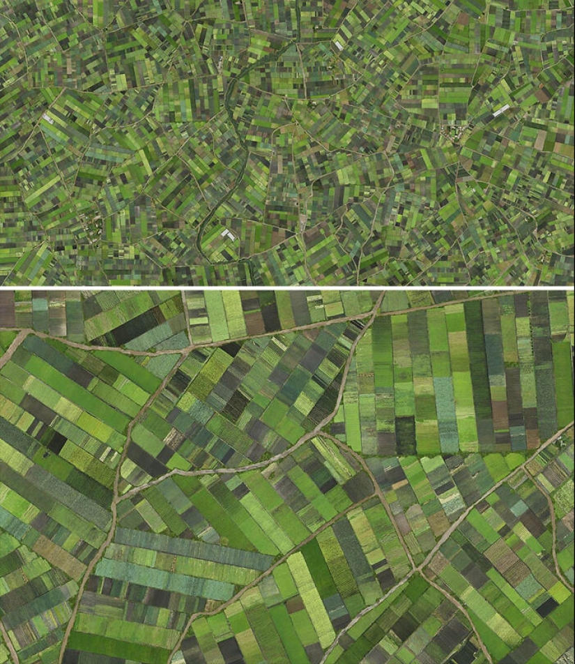 17 Breathtaking Aerial Shots By This Artist Reveal The Monumental Scale Of Human Impact