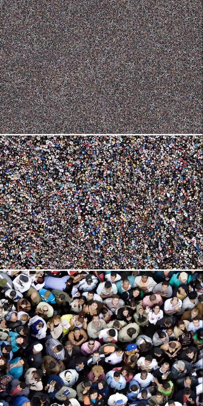 17 impresionantes tomas aéreas de este artista revelan la escala monumental del impacto humano