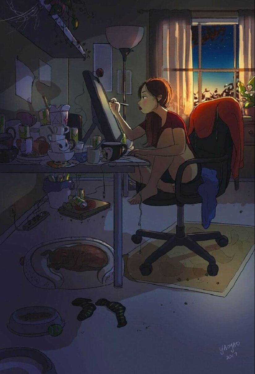 18 caliente ilustraciones que demuestran que la vida solo puede traer la felicidad 18 caliente ilustraciones que demuestran que la vida solo puede traer la felicidad