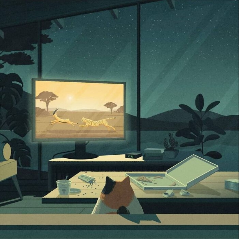 18 Mesmerizingly Mysterious Illustrations By Myriam Wares