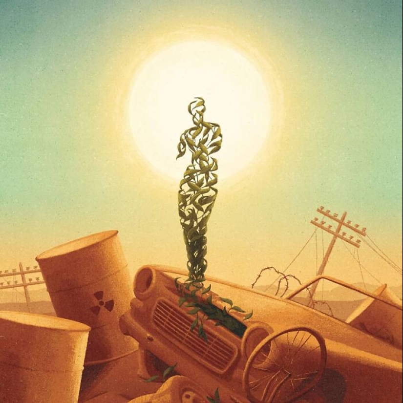 18 Mesmerizingly Mysterious Illustrations By Myriam Wares