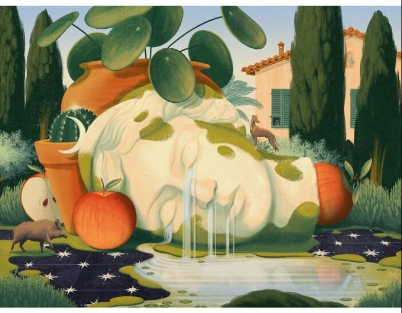 18 Mesmerizingly Mysterious Illustrations By Myriam Wares