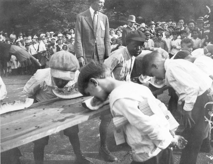 1915-1987: speed eating contests 1915-1987: speed eating contests