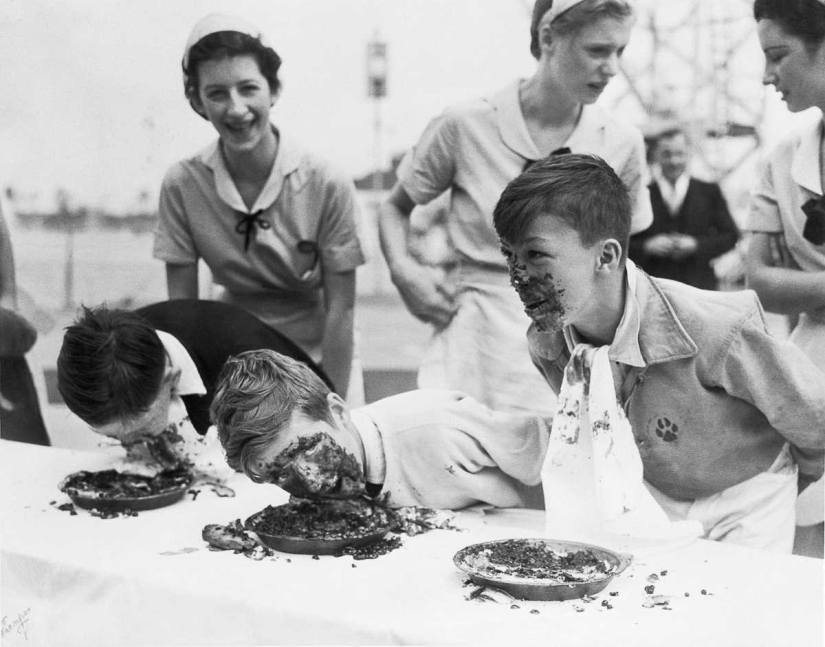 1915-1987: speed eating contests 1915-1987: speed eating contests