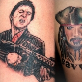 20 a tattoo, the creators of which urgently need to change the profession 20 a tattoo, the creators of which urgently need to change the profession