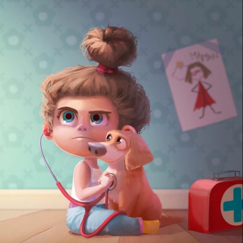 20 adorable illustrations by Maya Zeidan that will brighten up your day