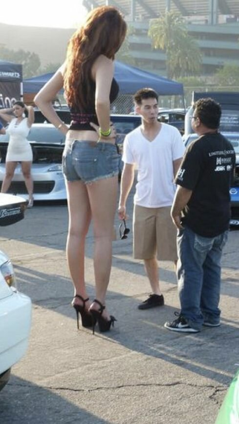 20 chicas que sorprenden con su alto crecimiento