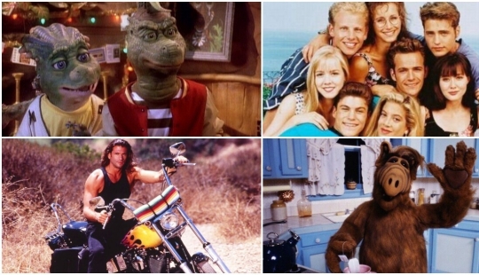 20 forgotten TV series from the 90s, which was shown on STS in the first year of broadcasting