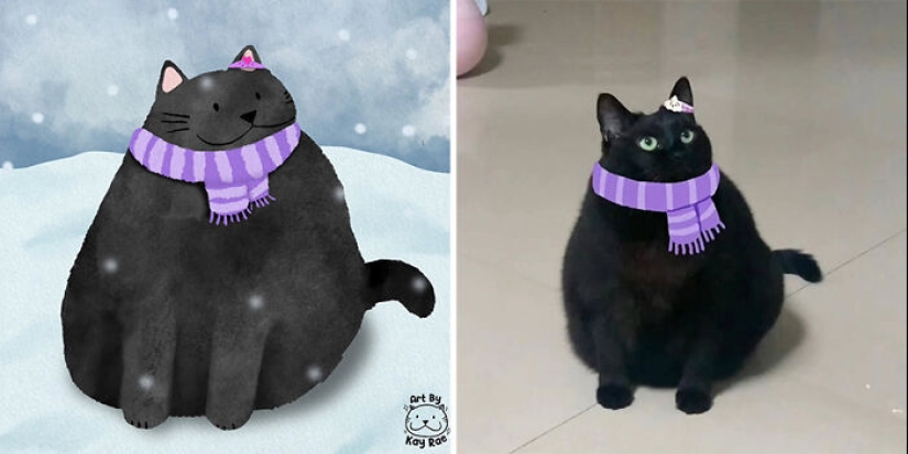 20 fotos de animales adorables e hilarantes dibujadas por esta artista 20 fotos de animales adorables e hilarantes dibujadas por esta artista