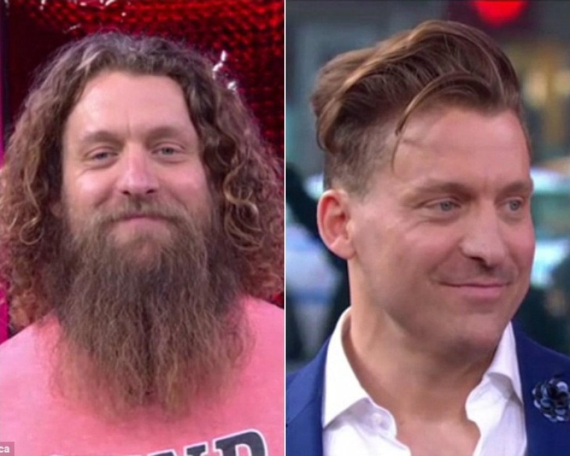 20 hombres transformados antes y después de cortarse el pelo y afeitarse 20 hombres transformados antes y después de cortarse el pelo y afeitarse