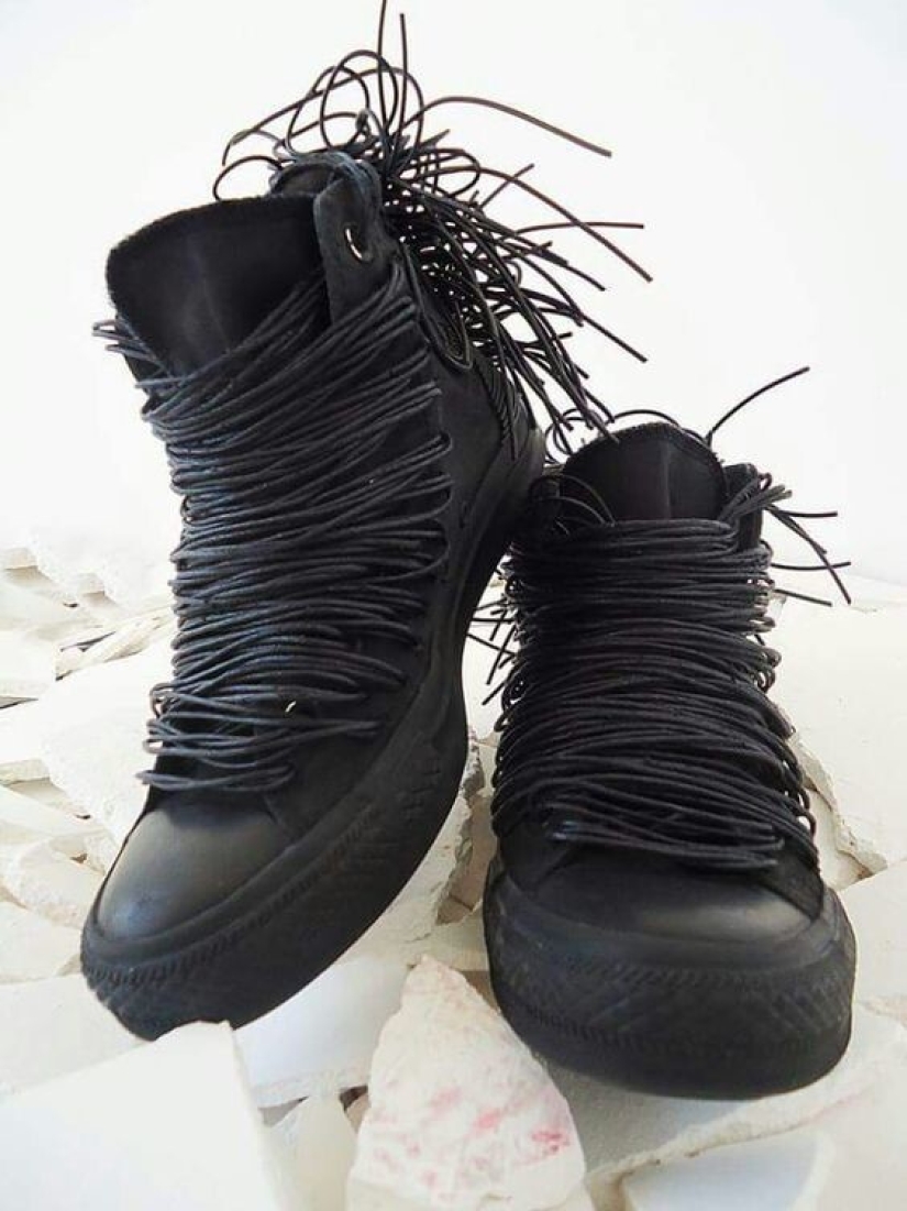 20 increíbles zapatillas que parecen monstruos