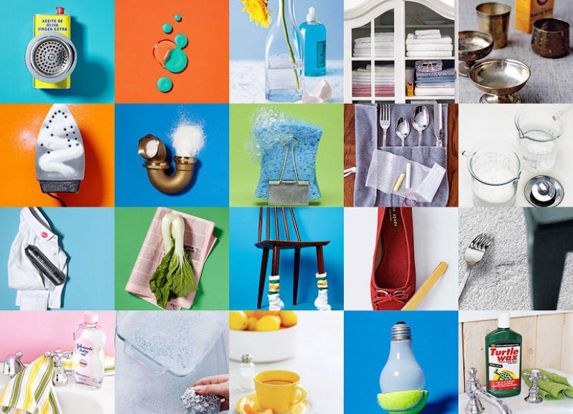 20 little tricks to clean house