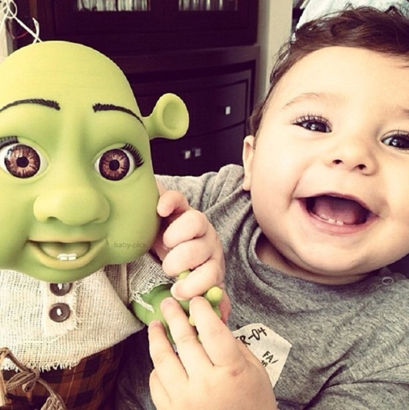 20 niños que se parecen exactamente a sus muñecas