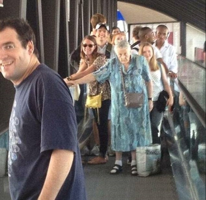 20 people who are doing what they want, and they don't care about the opinions of others