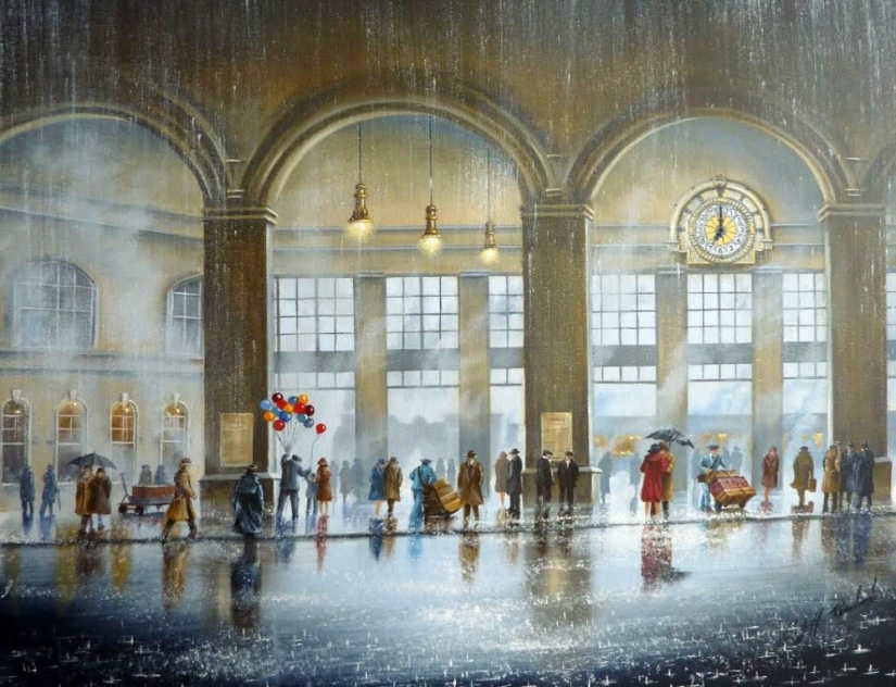 20 pinturas fascinantes al ritmo de una ciudad moderna