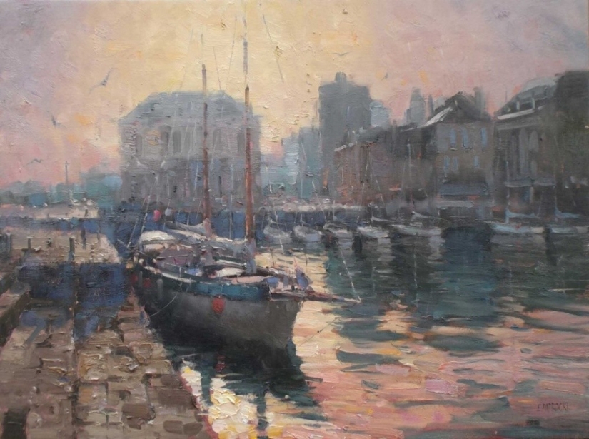 20 pinturas fascinantes al ritmo de una ciudad moderna
