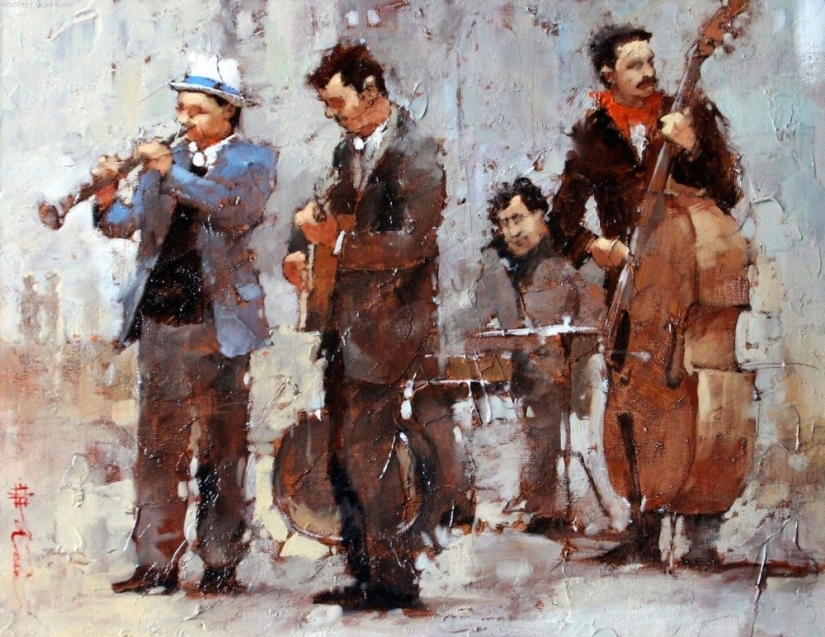 20 pinturas fascinantes al ritmo de una ciudad moderna