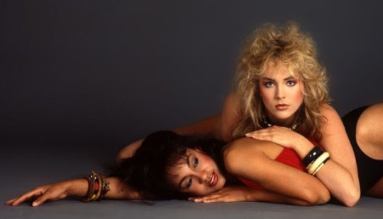 20 retratos de Sharon stone principios de los años 80