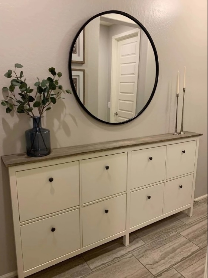 22 alteraciones de muebles de IKEA sin rostro en un punto culminante único del interior 22 alteraciones de muebles de IKEA sin rostro en un punto culminante único del interior