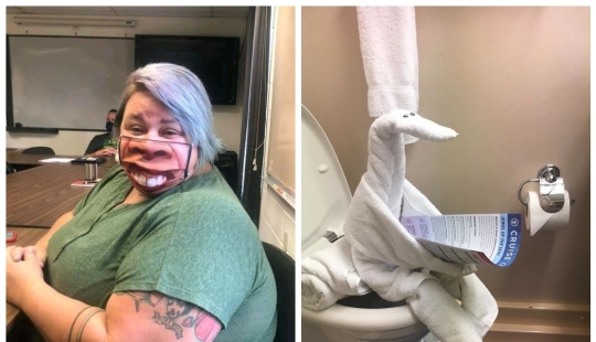 22 cases when colleagues were able to surprise with their funny ideas