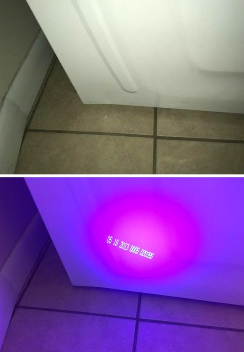 22 ejemplos de cómo el mundo circundante cambia bajo una lámpara ultravioleta