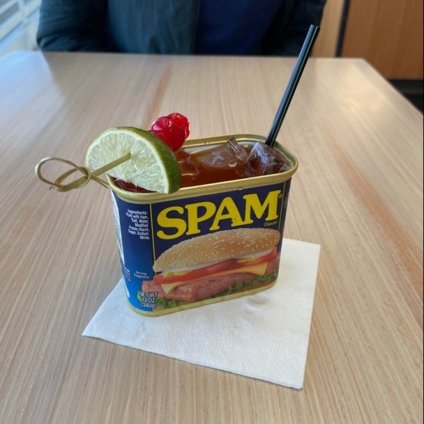 22 examples of crazy serving of dishes, which for some reason exists