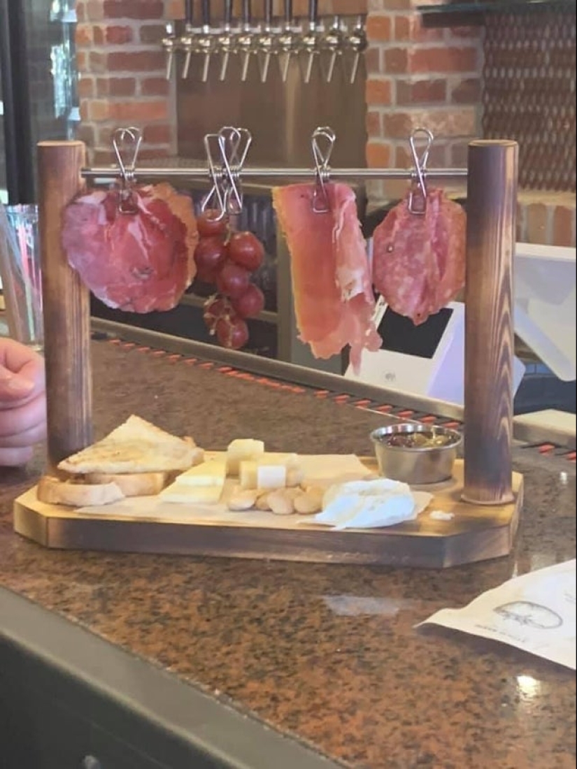 22 examples of crazy serving of dishes, which for some reason exists