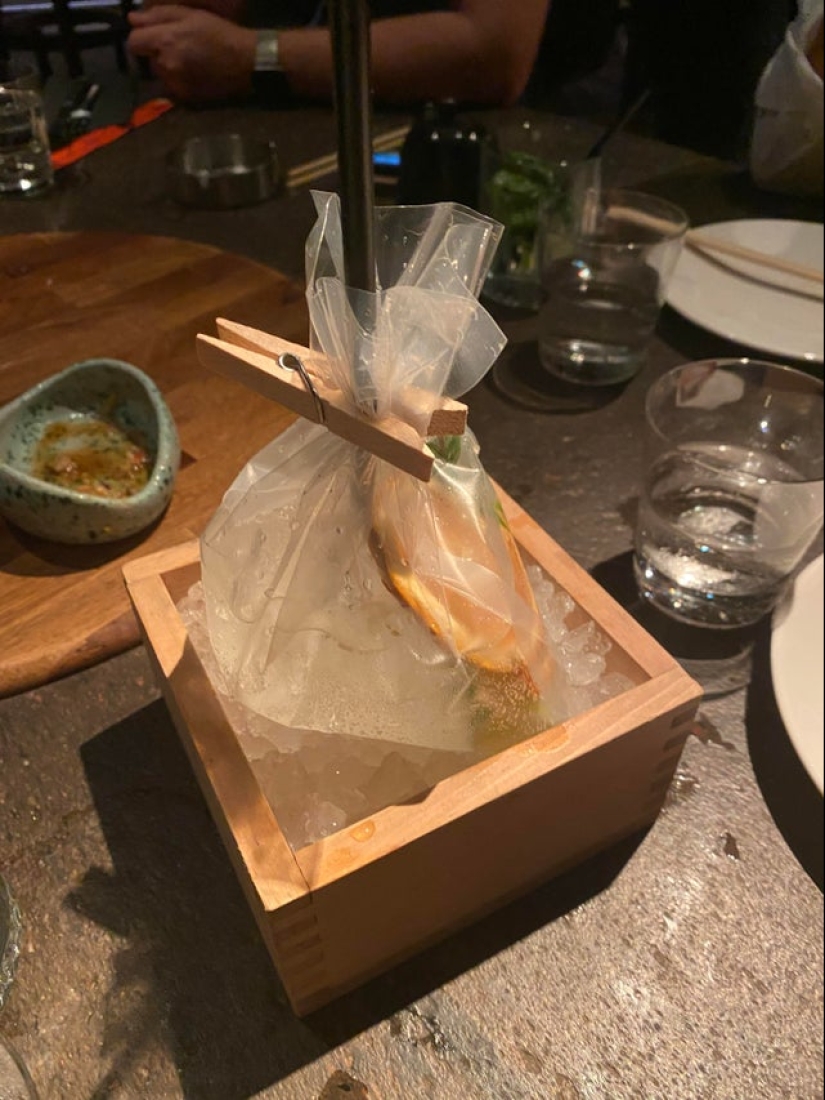 22 examples of crazy serving of dishes, which for some reason exists