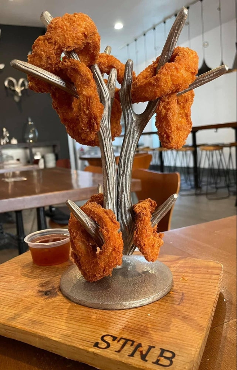 22 examples of crazy serving of dishes, which for some reason exists