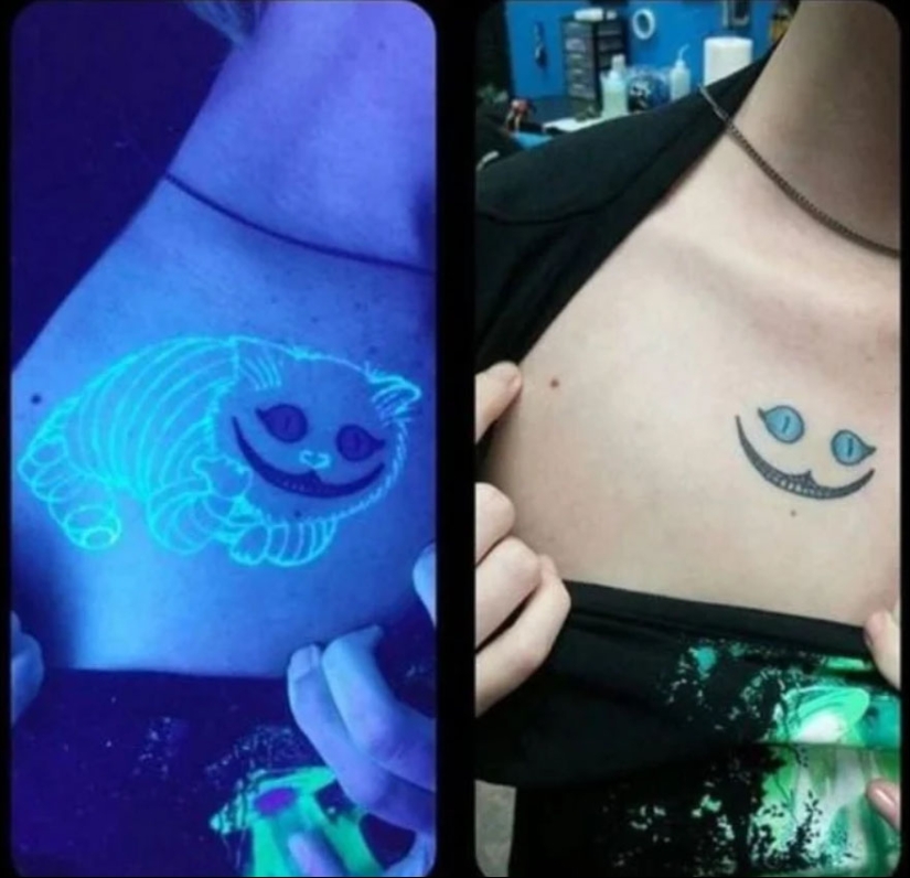 22 examples of how the surrounding world changes under an ultraviolet lamp