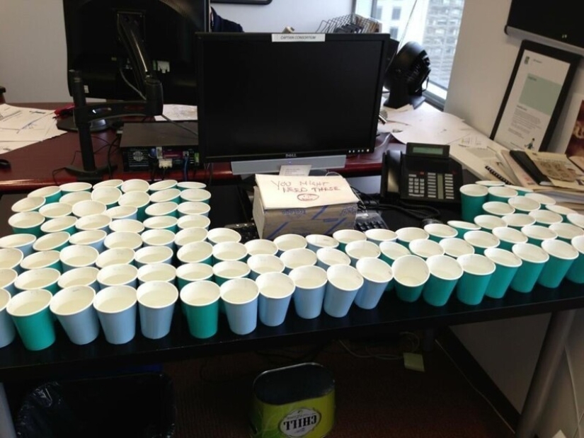22 examples of the best office pranks and jokes 22 examples of the best office pranks and jokes