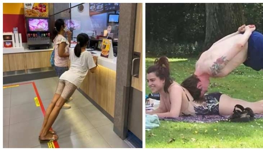 22 extrañas y ridículas poses en las que estas personas-yoguis fueron atrapados 22 extrañas y ridículas poses en las que estas personas-yoguis fueron atrapados