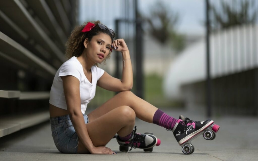 22 fotos de chicas en patines que te volverán loco