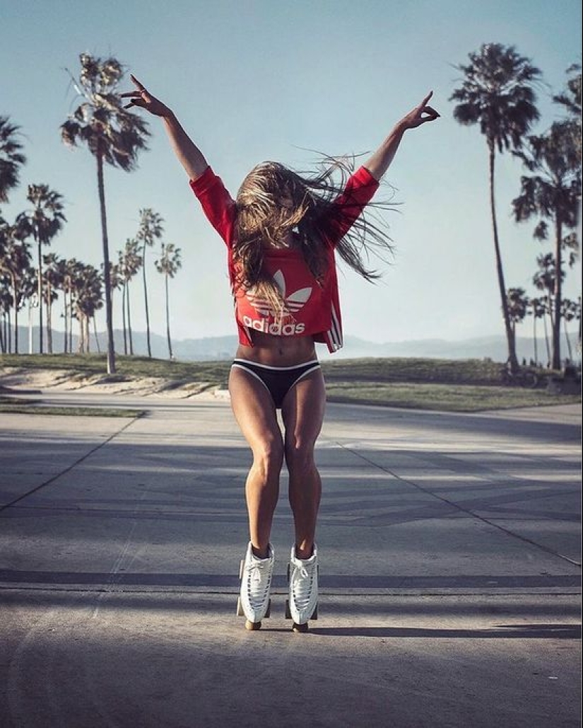 22 fotos de chicas en patines que te volverán loco