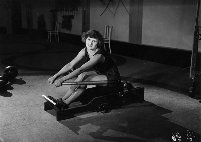 22 fotos retro: cómo era el fitness de principios del siglo XX