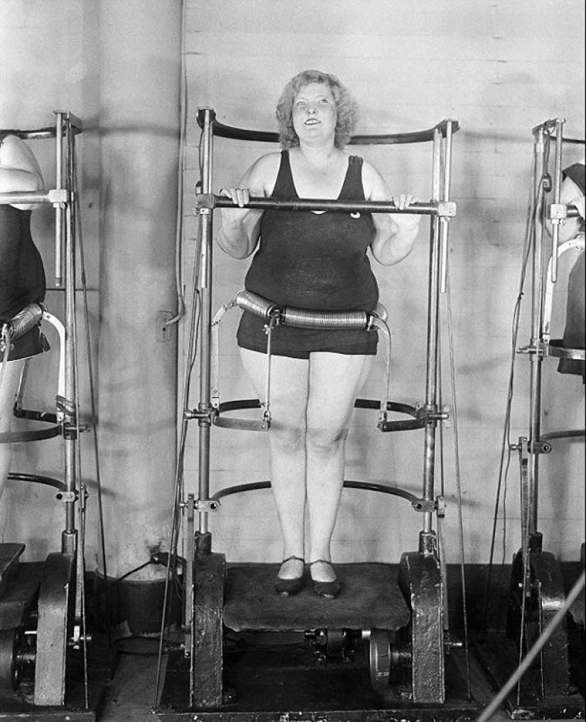 22 fotos retro: cómo era el fitness de principios del siglo XX
