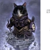 22 fuzzy knight on cute illustrations by Japanese artist PonkichiM