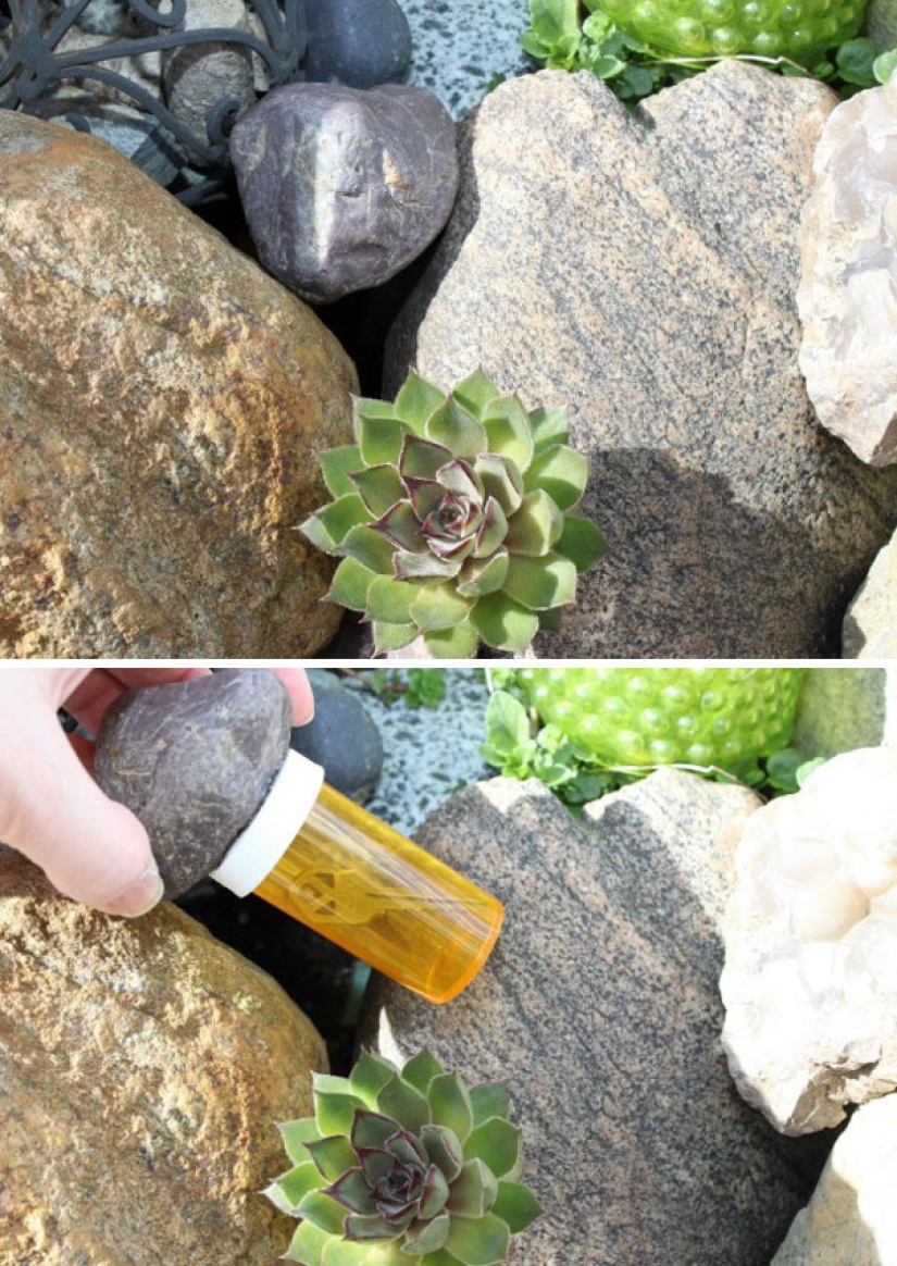 22 ideas simples para geocachés que son mejores que los de un cuadro de 22 ideas simples para geocachés que son mejores que los de un cuadro de