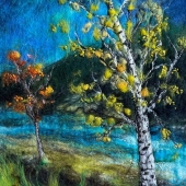 22 Incredible Artworks Of Various Scenery Felted By This Artist