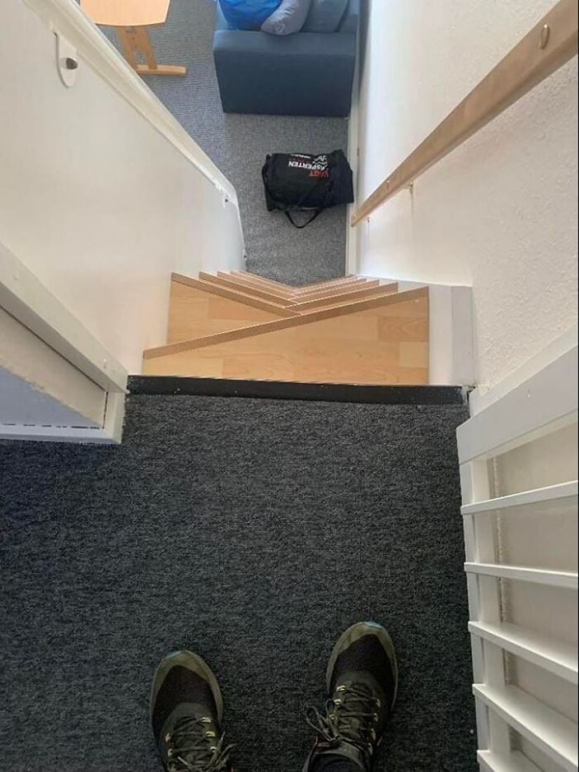 22 photos of dangerous stairs that will make your head spin