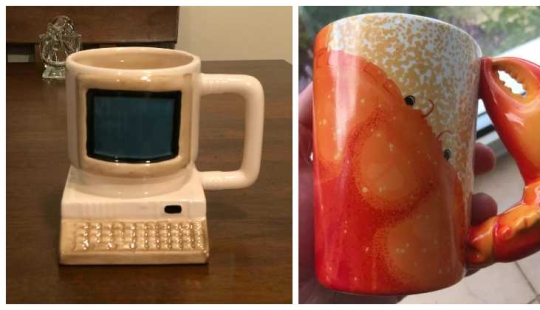 22 photos of unusual mugs shared by users on the Internet