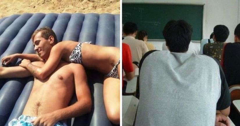 22 photos that will take your brain out before you understand what's going on here