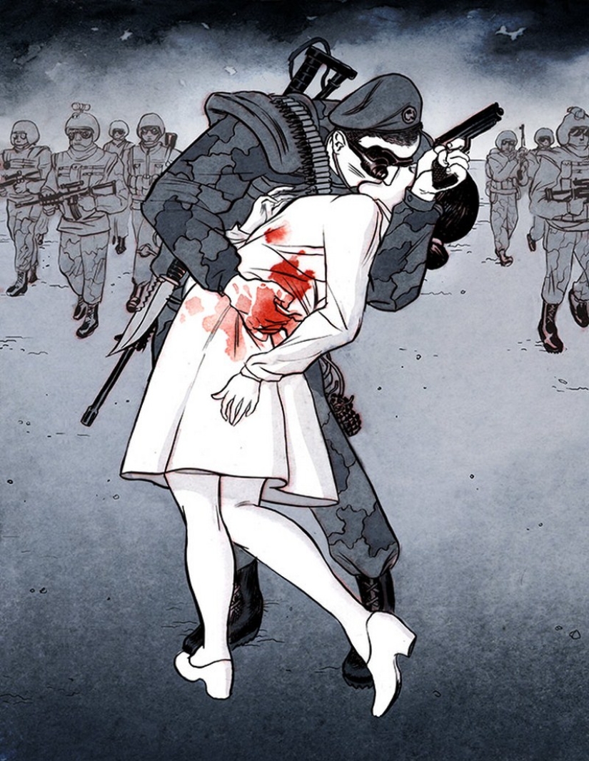 22 provocative drawings showing the dark side of society 22 provocative drawings showing the dark side of society