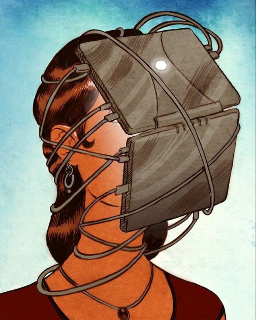 22 provocative drawings showing the dark side of society 22 provocative drawings showing the dark side of society