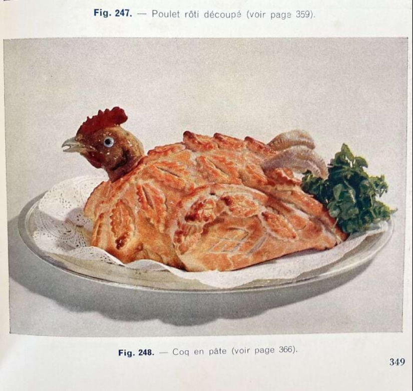 22 stubborn dishes from the past - strange photos from cookbooks of the last century