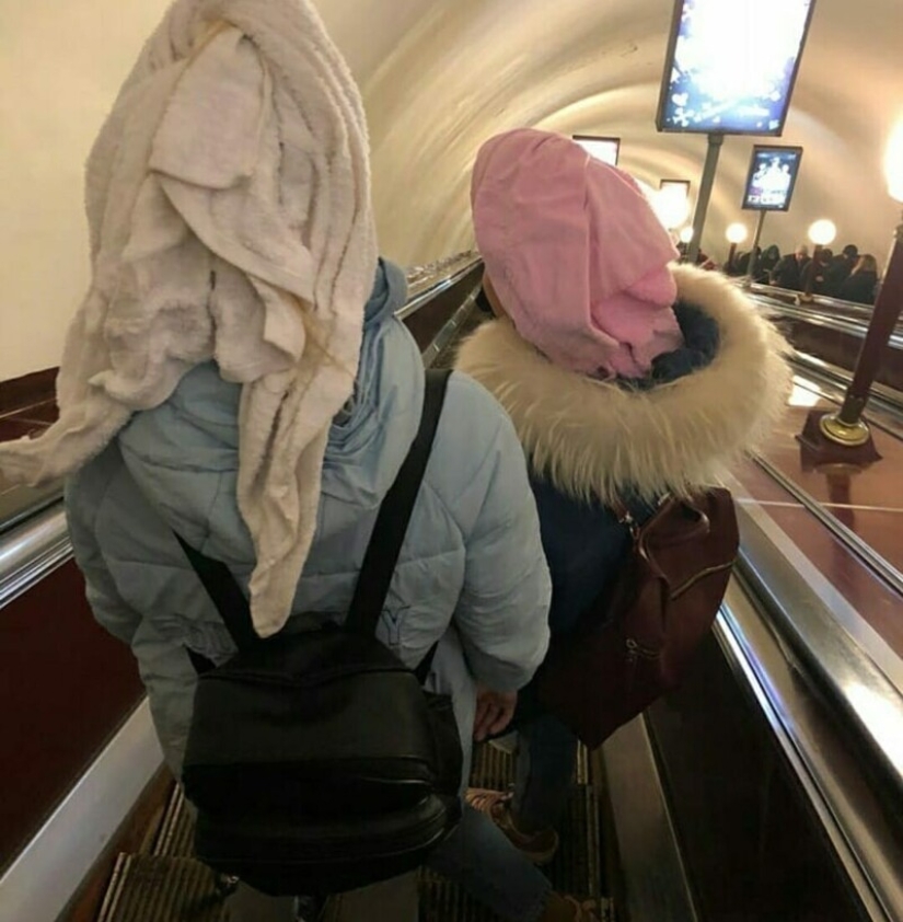 22 stylish passengers of the St. Petersburg metro 22 stylish passengers of the St. Petersburg metro