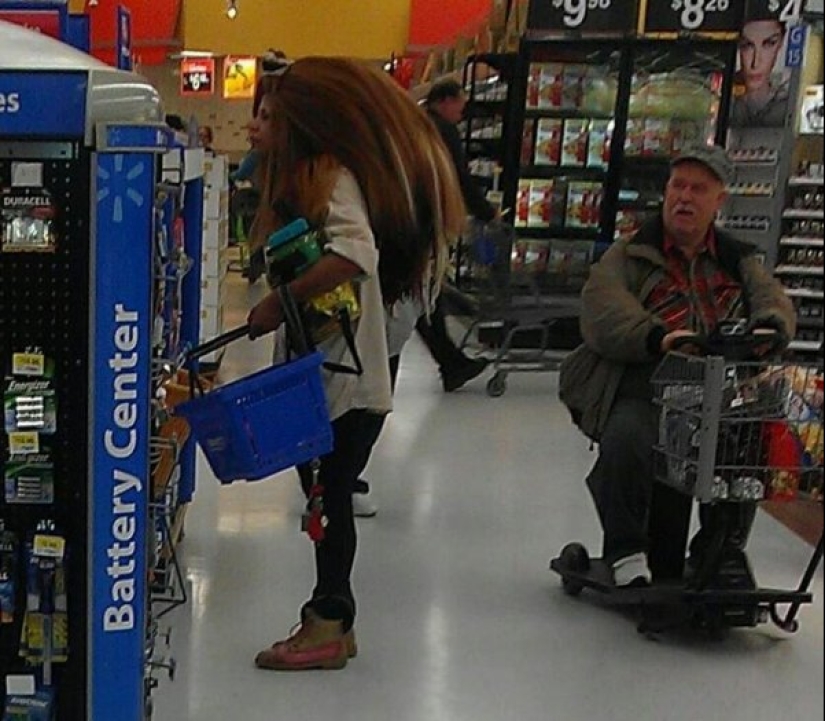 22 weirdos from Walmart in their Natural Habitat