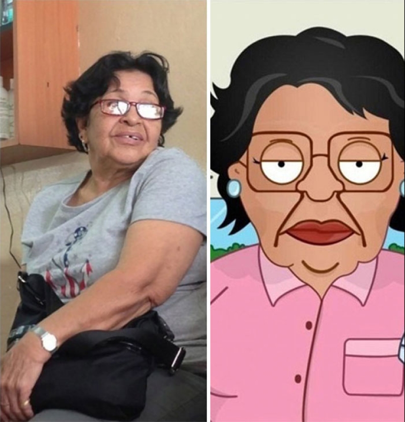 23 people who look exactly like cartoon characters