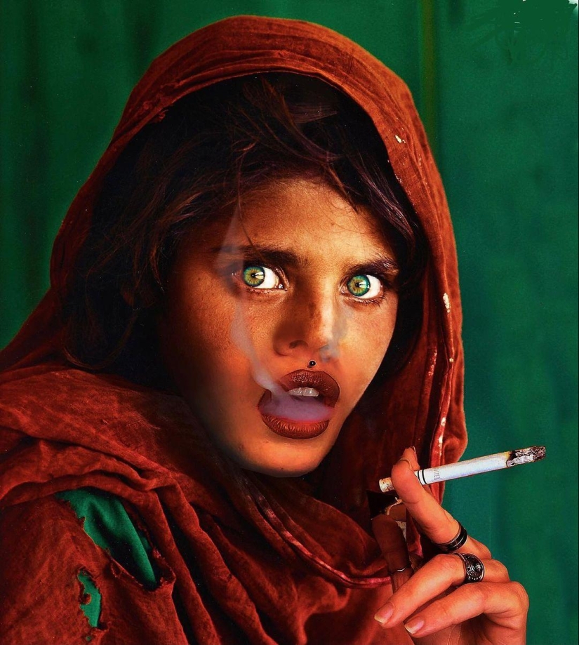 25 collages de fotos locos de un artista turco