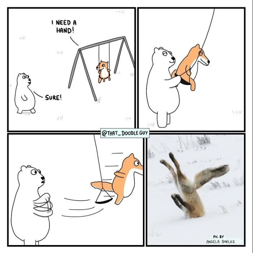 25 cute comics based on photo memes about animals 25 cute comics based on photo memes about animals